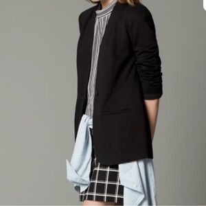 Madewell Tribune Black Blazer